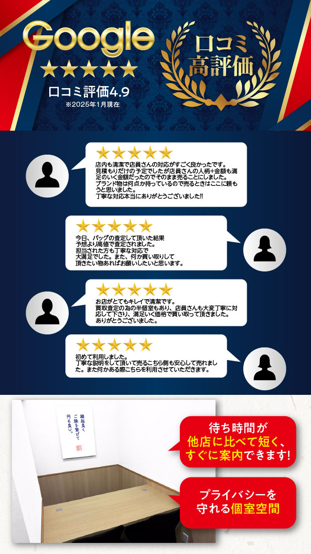 Google口コミ評価